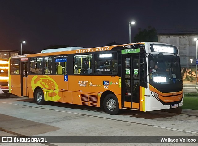 Empresa de Transportes Braso Lisboa A29037 na cidade de Rio de Janeiro, Rio de Janeiro, Brasil, por Wallace Velloso. ID da foto: 12072725.