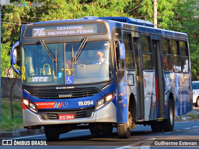 Transportes Capellini 19.094 na cidade de Campinas, São Paulo, Brasil, por Guilherme Estevan. ID da foto: 12072275.