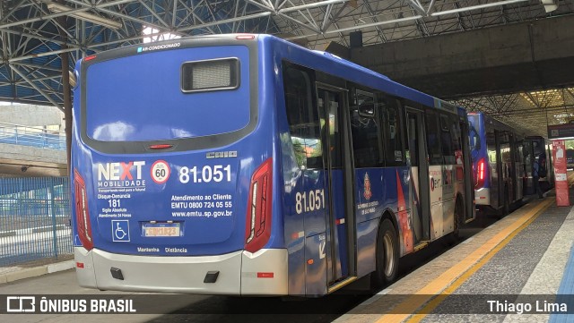 Next Mobilidade - ABC Sistema de Transporte 81.051 na cidade de São Bernardo do Campo, São Paulo, Brasil, por Thiago Lima. ID da foto: 12071285.