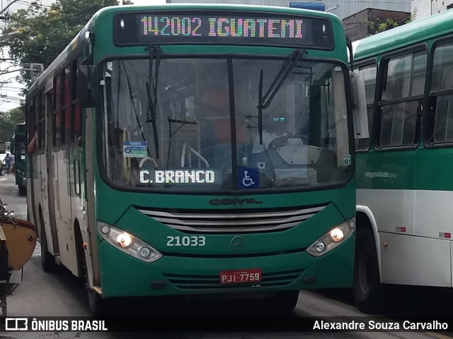 OT Trans - Ótima Salvador Transportes 21033 na cidade de Salvador, Bahia, Brasil, por Alexandre Souza Carvalho. ID da foto: 12071457.