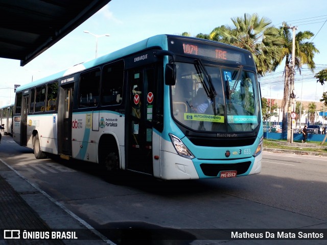 Rota Sol > Vega Transporte Urbano 35633 na cidade de Fortaleza, Ceará, Brasil, por Matheus Da Mata Santos. ID da foto: 12072769.