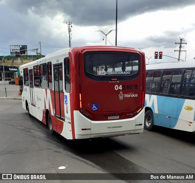 Integração Transportes 0424018 na cidade de Manaus, Amazonas, Brasil, por Bus de Manaus AM. ID da foto: 12072783.
