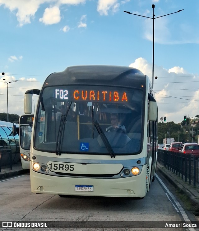 Leblon Transporte de Passageiros 15R95 na cidade de Curitiba, Paraná, Brasil, por Amauri Souza. ID da foto: 12071014.