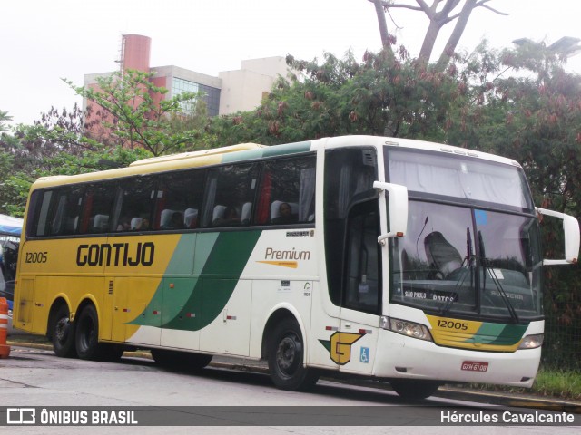 Empresa Gontijo de Transportes 12005 na cidade de São Paulo, São Paulo, Brasil, por Hércules Cavalcante. ID da foto: 12071932.