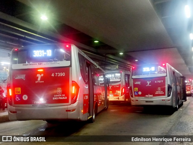 Pêssego Transportes 4 7390 na cidade de São Paulo, São Paulo, Brasil, por Edinilson Henrique Ferreira. ID da foto: 12071527.