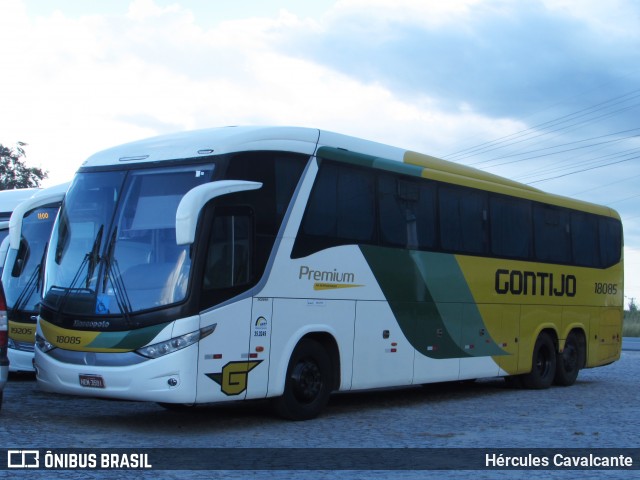 Empresa Gontijo de Transportes 18085 na cidade de Messias, Alagoas, Brasil, por Hércules Cavalcante. ID da foto: 12071948.