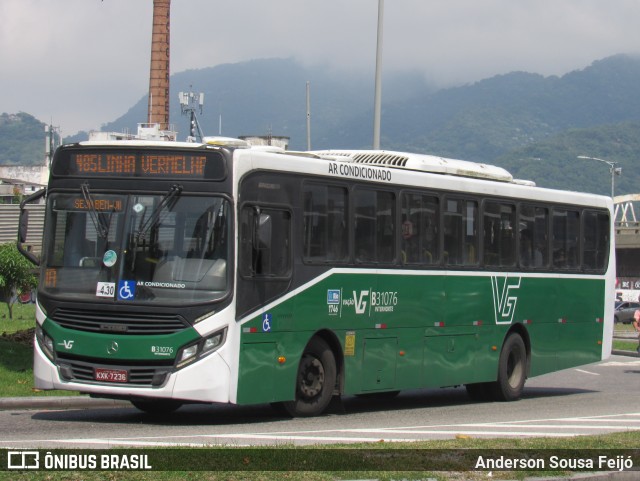 Viação VG B31076 na cidade de Rio de Janeiro, Rio de Janeiro, Brasil, por Anderson Sousa Feijó. ID da foto: 12071816.
