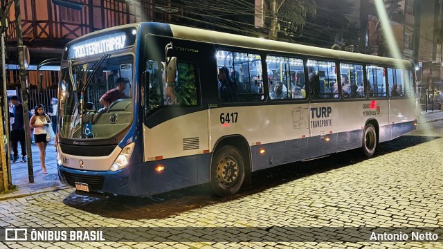 Turb Petrópolis > Turp -Transporte Urbano de Petrópolis 6417 na cidade de Petrópolis, Rio de Janeiro, Brasil, por Antonio Netto. ID da foto: 12071573.