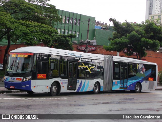 Metra - Sistema Metropolitano de Transporte 8051 na cidade de Diadema, São Paulo, Brasil, por Hércules Cavalcante. ID da foto: 12071873.
