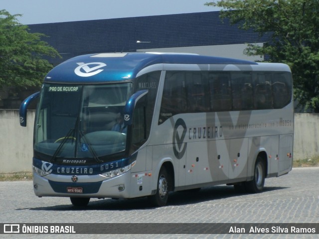 Viação Cruzeiro 6051 na cidade de Caruaru, Pernambuco, Brasil, por Alan  Alves Silva Ramos. ID da foto: 12071746.