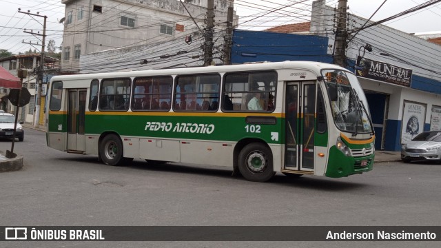 Empresa de Ônibus e Turismo Pedro Antônio 102 na cidade de Vassouras, Rio de Janeiro, Brasil, por Anderson Nascimento. ID da foto: 12071398.
