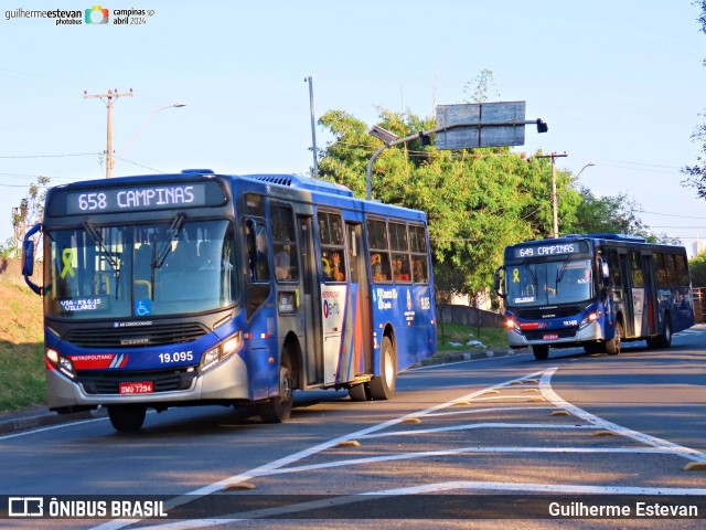 Transportes Capellini 19.095 na cidade de Campinas, São Paulo, Brasil, por Guilherme Estevan. ID da foto: 12072211.