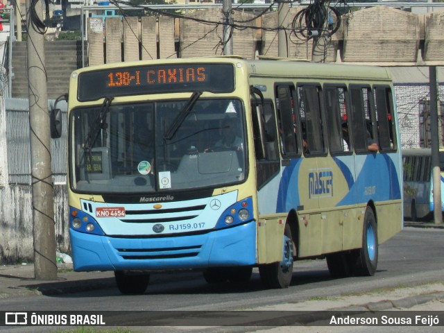 Master Transportes Coletivos de Passageiros RJ 159.017 na cidade de Rio de Janeiro, Rio de Janeiro, Brasil, por Anderson Sousa Feijó. ID da foto: 12072965.