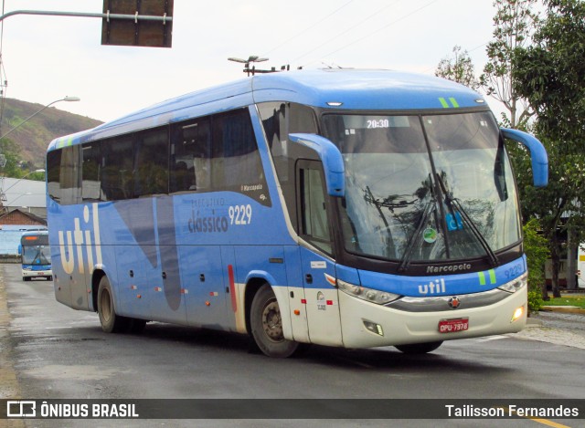 UTIL - União Transporte Interestadual de Luxo 9229 na cidade de Juiz de Fora, Minas Gerais, Brasil, por Tailisson Fernandes. ID da foto: 12072844.
