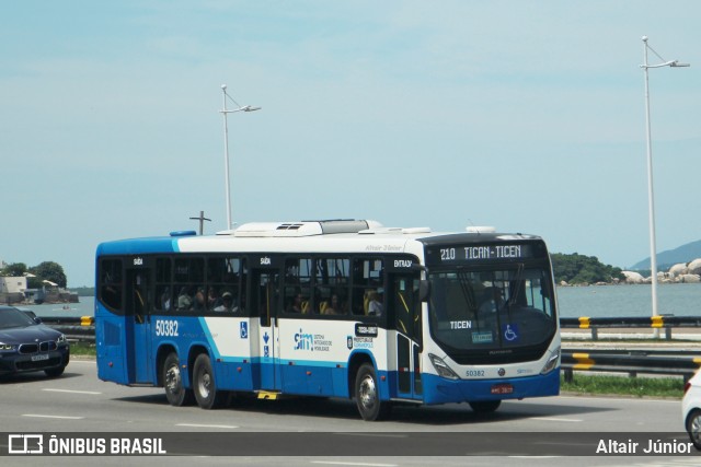Transol Transportes Coletivos 50382 na cidade de Florianópolis, Santa Catarina, Brasil, por Altair Júnior. ID da foto: 12072226.