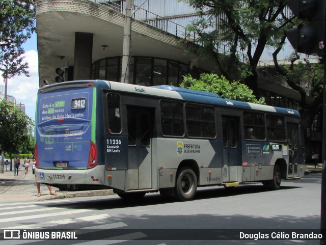 Milênio Transportes 11226 na cidade de Belo Horizonte, Minas Gerais, Brasil, por Douglas Célio Brandao. ID da foto: 12072684.