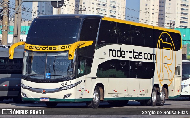 RodeRotas - Rotas de Viação do Triângulo 2233 na cidade de São Paulo, São Paulo, Brasil, por Sérgio de Sousa Elias. ID da foto: 12071829.