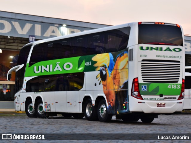 Empresa União de Transportes 4183 na cidade de Balneário Camboriú, Santa Catarina, Brasil, por Lucas Amorim. ID da foto: 12072854.