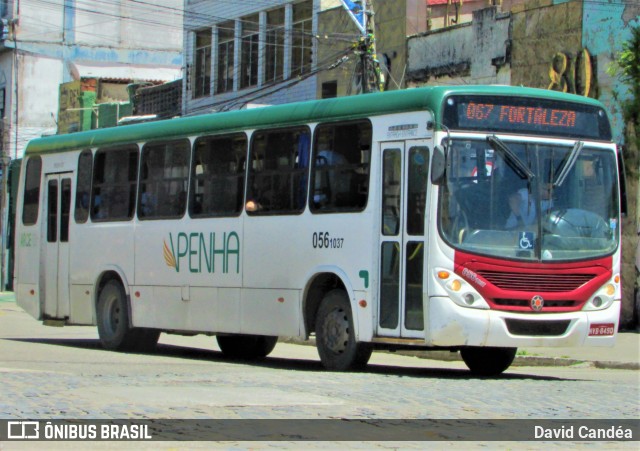 Viação Penha 0561037 na cidade de Fortaleza, Ceará, Brasil, por David Candéa. ID da foto: 12071242.