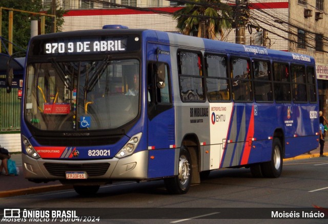 BR Mobilidade Baixada Santista 823021 na cidade de Cubatão, São Paulo, Brasil, por Moiséis Inácio. ID da foto: 12072829.