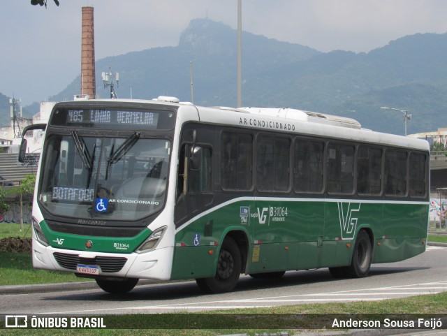 Viação VG B31064 na cidade de Rio de Janeiro, Rio de Janeiro, Brasil, por Anderson Sousa Feijó. ID da foto: 12071824.