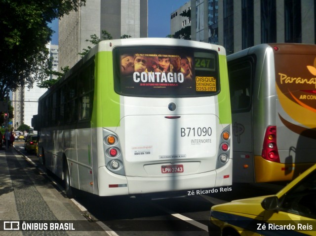 Viação Verdun B71090 na cidade de Rio de Janeiro, Rio de Janeiro, Brasil, por Zé Ricardo Reis. ID da foto: 12071284.