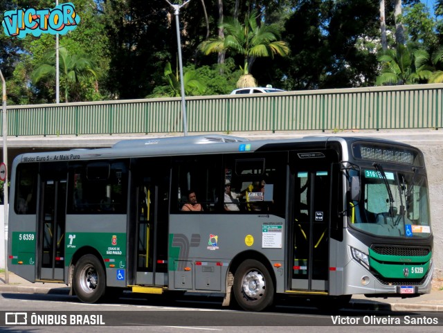 Transunião Transportes 5 6359 na cidade de São Paulo, São Paulo, Brasil, por Victor Oliveira Santos. ID da foto: 12072456.