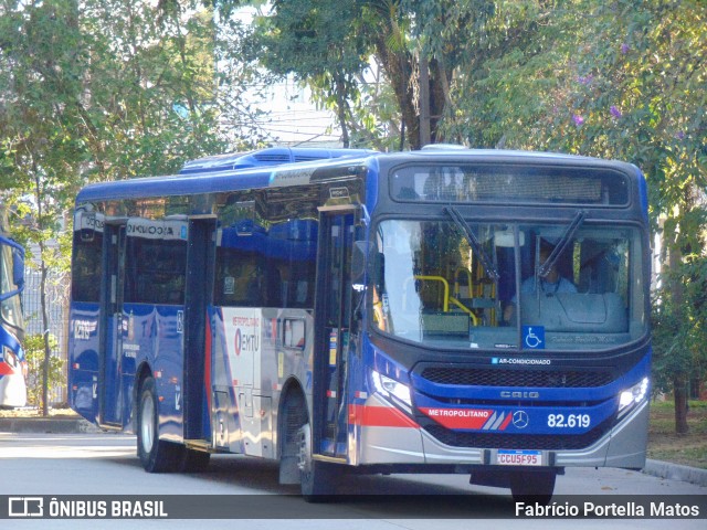 Next Mobilidade - ABC Sistema de Transporte 82.619 na cidade de Santo André, São Paulo, Brasil, por Fabrício Portella Matos. ID da foto: 12072507.
