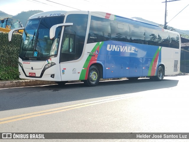 Univale Transportes R-0110 na cidade de Ouro Preto, Minas Gerais, Brasil, por Helder José Santos Luz. ID da foto: 12071978.