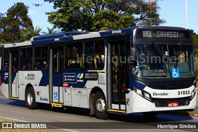 Transcbel 31033 na cidade de Belo Horizonte, Minas Gerais, Brasil, por Henrique Simões. ID da foto: 12072267.