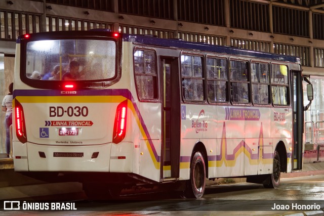 Belém Rio Transportes BD-030 na cidade de Belém, Pará, Brasil, por Joao Honorio. ID da foto: 12071316.