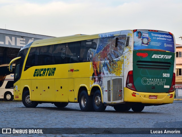 Eucatur - Empresa União Cascavel de Transportes e Turismo 5020 na cidade de Balneário Camboriú, Santa Catarina, Brasil, por Lucas Amorim. ID da foto: 12072882.