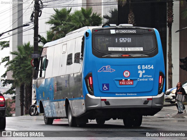 Cooper Líder > A2 Transportes 6 8454 na cidade de São Paulo, São Paulo, Brasil, por Bruno Nascimento. ID da foto: 12070931.