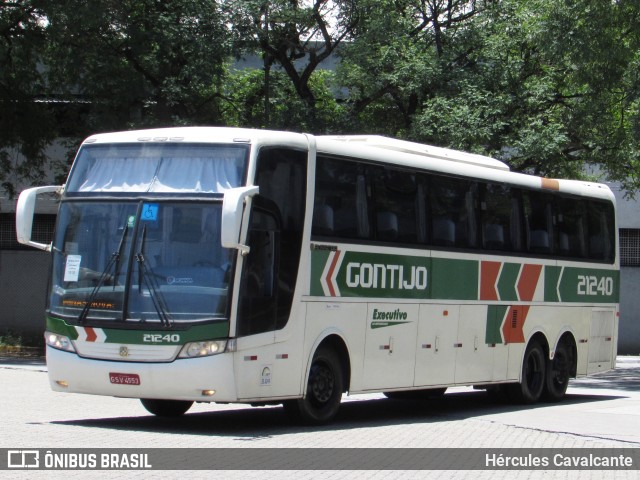 Empresa Gontijo de Transportes 21240 na cidade de São Paulo, São Paulo, Brasil, por Hércules Cavalcante. ID da foto: 12071942.