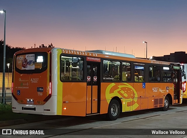 Empresa de Transportes Braso Lisboa A29037 na cidade de Rio de Janeiro, Rio de Janeiro, Brasil, por Wallace Velloso. ID da foto: 12072729.