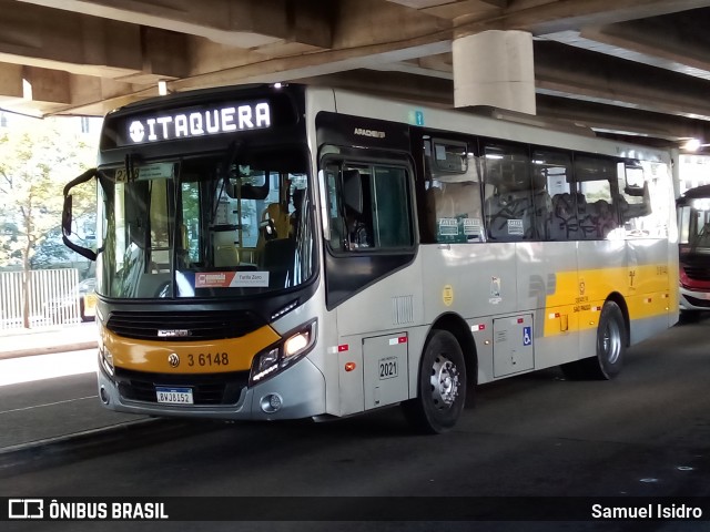 Transunião Transportes 3 6148 na cidade de São Paulo, São Paulo, Brasil, por Samuel Isidro. ID da foto: 12071766.