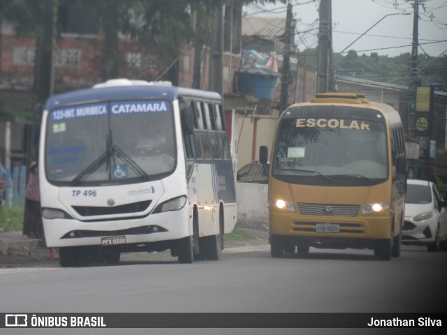 Transporte Complementar de Jaboatão dos Guararapes TP-496 na cidade de Jaboatão dos Guararapes, Pernambuco, Brasil, por Jonathan Silva. ID da foto: 12071144.