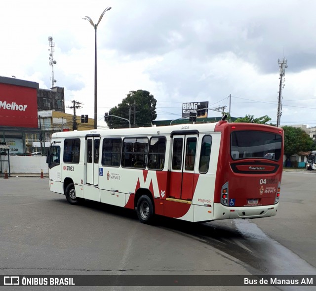 Integração Transportes 0421053 na cidade de Manaus, Amazonas, Brasil, por Bus de Manaus AM. ID da foto: 12072999.