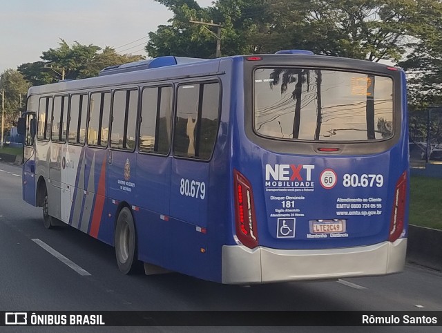 Next Mobilidade - ABC Sistema de Transporte 80.697 na cidade de São Bernardo do Campo, São Paulo, Brasil, por Rômulo Santos. ID da foto: 12071828.