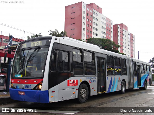 Next Mobilidade - ABC Sistema de Transporte 8050 na cidade de São Paulo, São Paulo, Brasil, por Bruno Nascimento. ID da foto: 12070930.