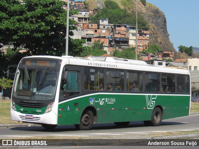 Viação VG B31066 na cidade de Rio de Janeiro, Rio de Janeiro, Brasil, por Anderson Sousa Feijó. ID da foto: 12071781.