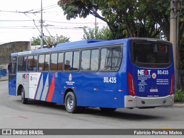 Next Mobilidade - ABC Sistema de Transporte 80.435 na cidade de Santo André, São Paulo, Brasil, por Fabrício Portella Matos. ID da foto: 12072561.