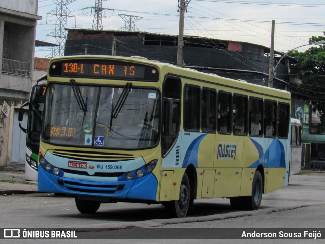 Master Transportes Coletivos de Passageiros RJ 159.068 na cidade de Rio de Janeiro, Rio de Janeiro, Brasil, por Anderson Sousa Feijó. ID da foto: 12072880.