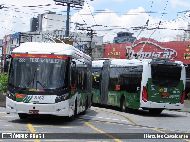 Metra - Sistema Metropolitano de Transporte 8162 na cidade de São Bernardo do Campo, São Paulo, Brasil, por Hércules Cavalcante. ID da foto: 12071881.