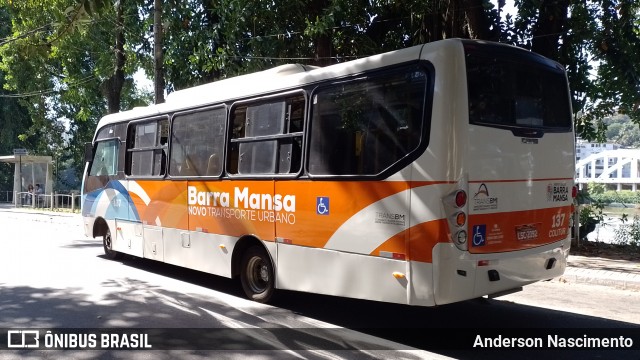 Colitur Transportes Rodoviários 137 na cidade de Barra Mansa, Rio de Janeiro, Brasil, por Anderson Nascimento. ID da foto: 12071377.