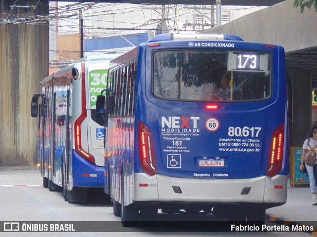 Next Mobilidade - ABC Sistema de Transporte 80.617 na cidade de Santo André, São Paulo, Brasil, por Fabrício Portella Matos. ID da foto: 12072587.