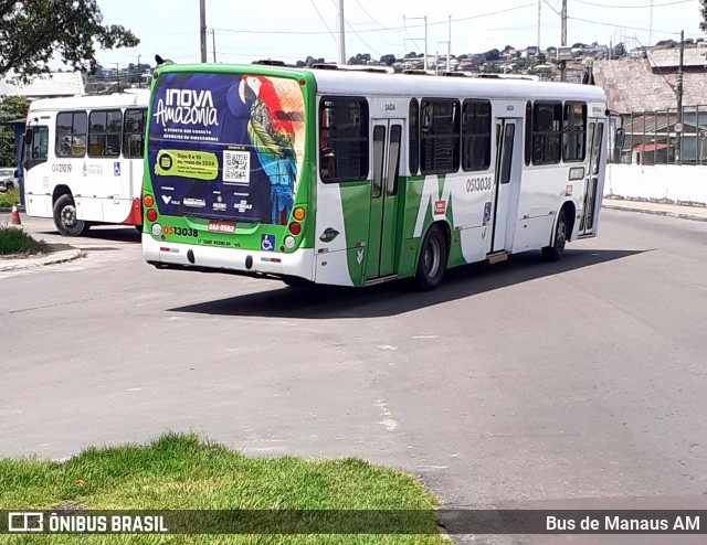 Via Verde Transportes Coletivos 0513038 na cidade de Manaus, Amazonas, Brasil, por Bus de Manaus AM. ID da foto: 12072992.