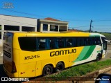 Empresa Gontijo de Transportes 18245 na cidade de Monte Belo, Minas Gerais, Brasil, por Pablo Souza. ID da foto: :id.