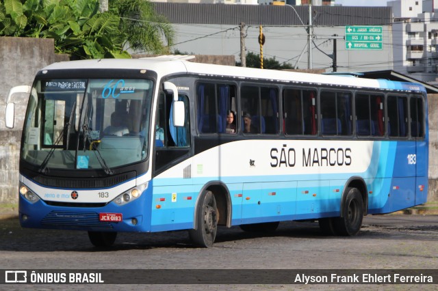 Expresso São Marcos 183 na cidade de Caxias do Sul, Rio Grande do Sul, Brasil, por Alyson Frank Ehlert Ferreira. ID da foto: 12075083.