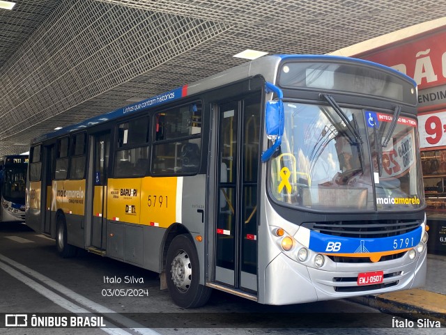 BB Transportes e Turismo 5791 na cidade de Barueri, São Paulo, Brasil, por Ítalo Silva. ID da foto: 12075020.